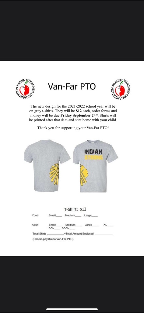 T-shirt order form