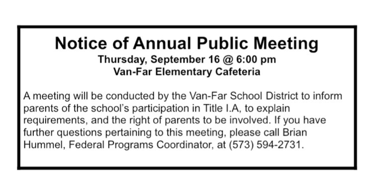 public meeting