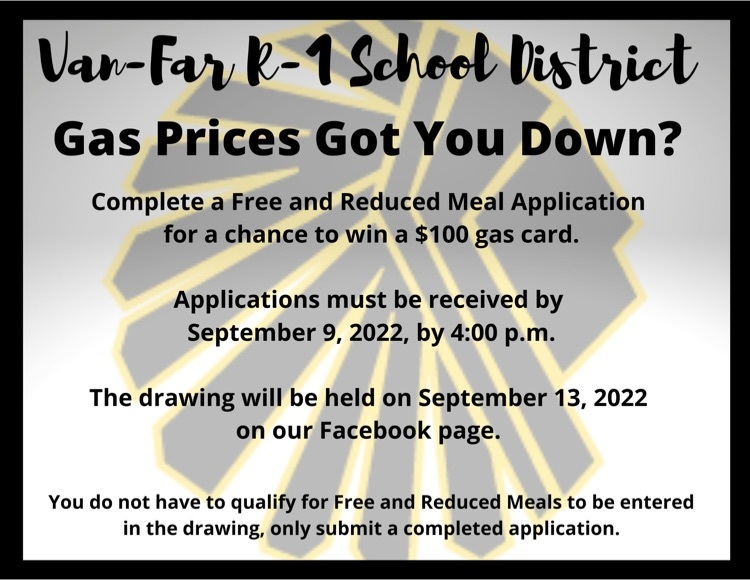 Free and Reduced Meal Application 