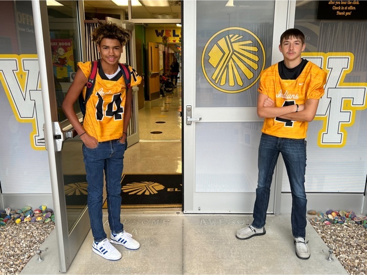 football greeters